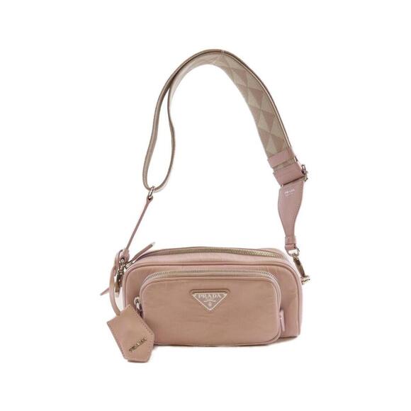 PRADA Pink Leather Shoulder Bag - Picture 1 of 7
